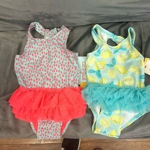 New cat and jack swim suits baby /toddler and kids $6 each